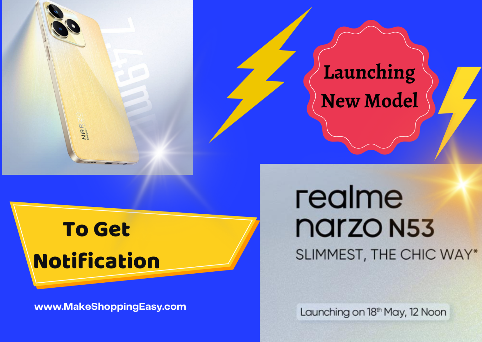 Realme Narzo N Launching On Get Ready To Experience The