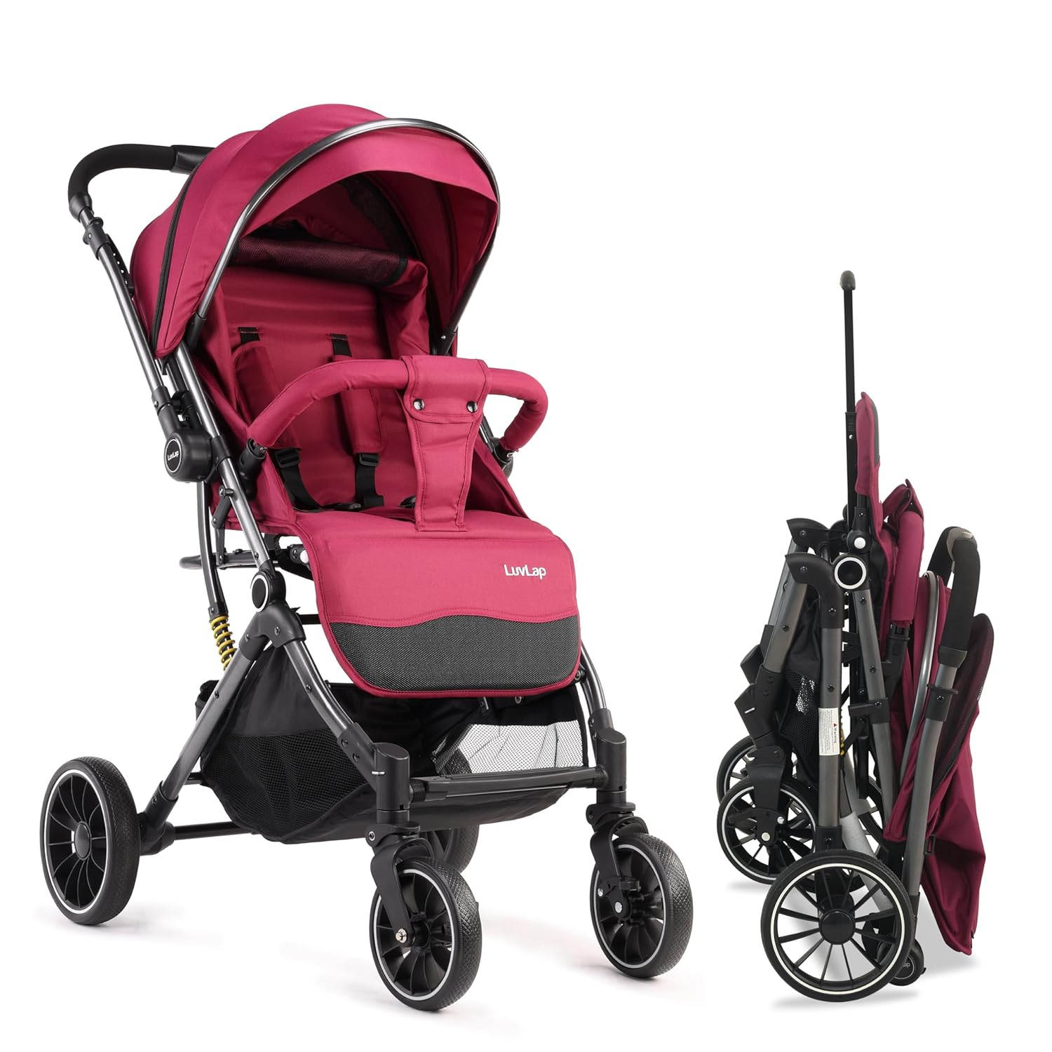 Explore the World with Your Baby: LuvLap Extra Spacious Stroller