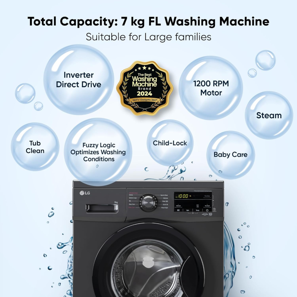 LG 7 Kg Fully-Automatic Front Load